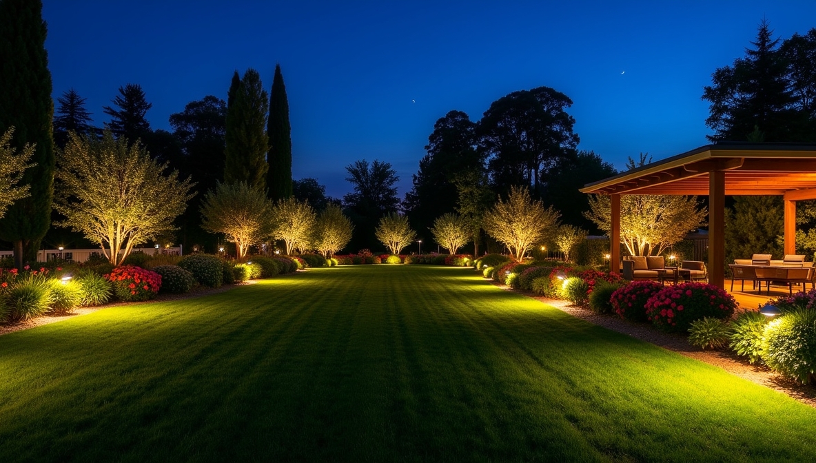 Udendørs havebelysning